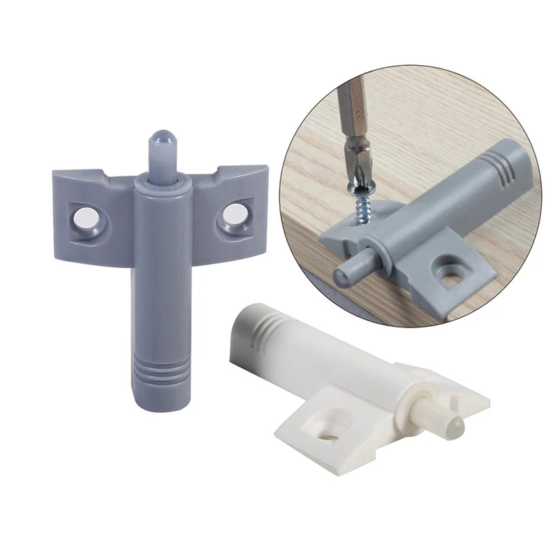 

High Quality 20 Pcs Gray White Kitchen Cabinet Door Stop Drawer Soft Quiet Close Closer Damper Buffers