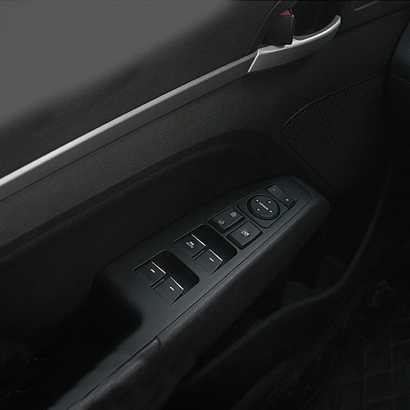 Vtear для Hyundai Elantra переключатель двери и окна кнопка подъема крышка отделка