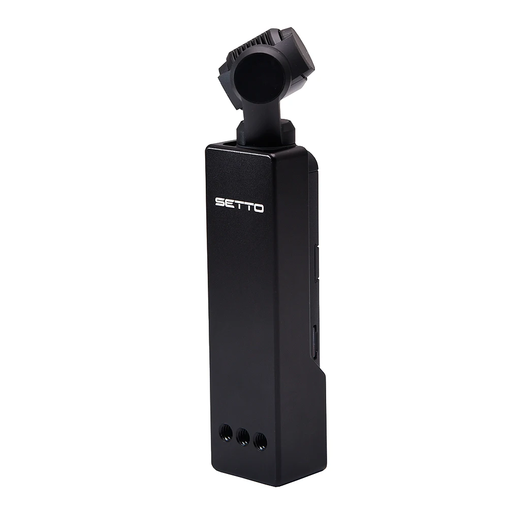 OSMO Pocket Base Adapter Mount Accessories for DJI OSMO Pocket Tripod Selfie Stick Holder Extension Cage 1/4" Screw Hole