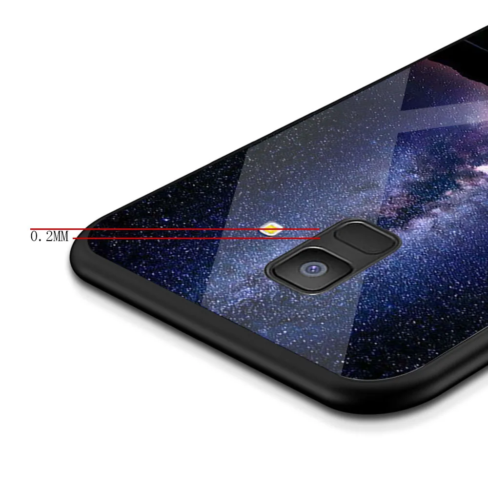 Чехол из закаленного стекла для Samsung Galaxy A7 2018 A6 A8 Plus чехол M30s J2 Core Prime Pro J4 J6 J8 M10 M20 M30