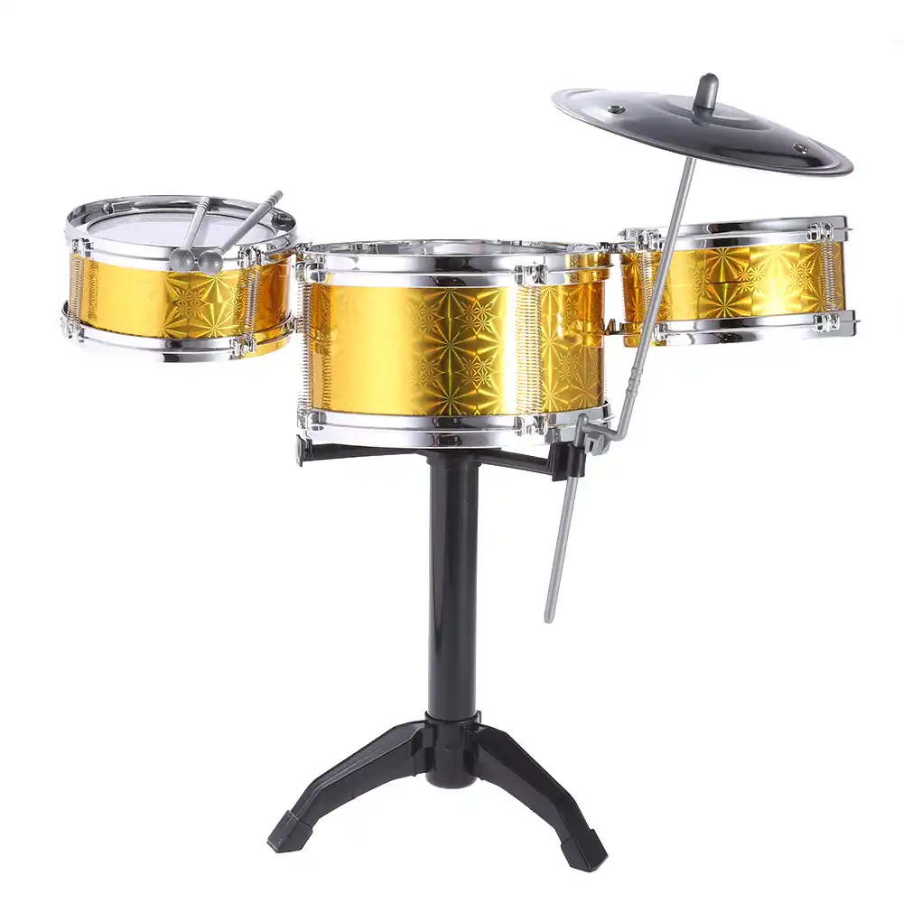 childrens pink drum kit