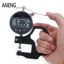 ANENG цифровой микрометр 0,001 12,7 мм электронный толщиномер глубина ЖК-измерения