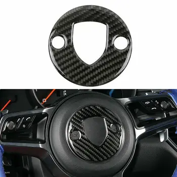 

Carbon Fiber Style Car Steering Wheel Cover Trim For Porsche Macan Palamera 2017-2019