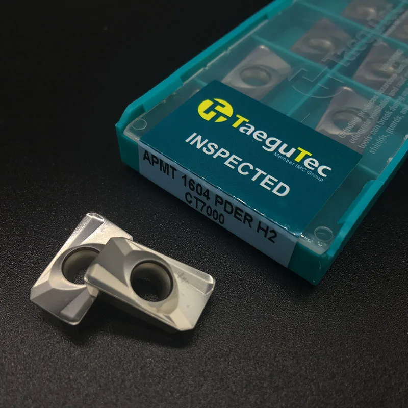 

10PCS APMT1604 PDER H2 CT7000 Milling Tools Cermet Grade Carbide insert Lathe cutter Tool Milling insert Face milling
