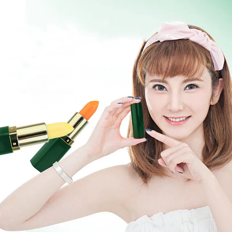 

Temperature change Lipstick Moisturizing and moisturizing for a long-lasting color