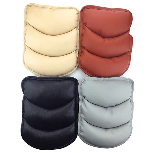 

Car Soft Faux Leather Armrest Consoles Seat Covers Pad Vehicle Cushion Pillow