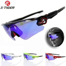 X-TIGER Polarized Cycling Glasses UV400 Cycling Sport SunGlasses Mountain Bike Goggles Racing Road MTB Bicycle Eyewear For Man