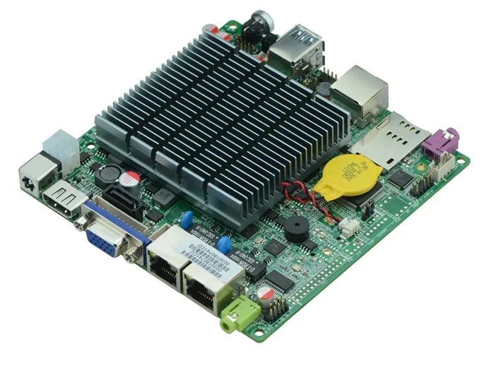 Размер 12 см * Nano itx материнские платы J1900 процессор безвентиляторный мини ПК