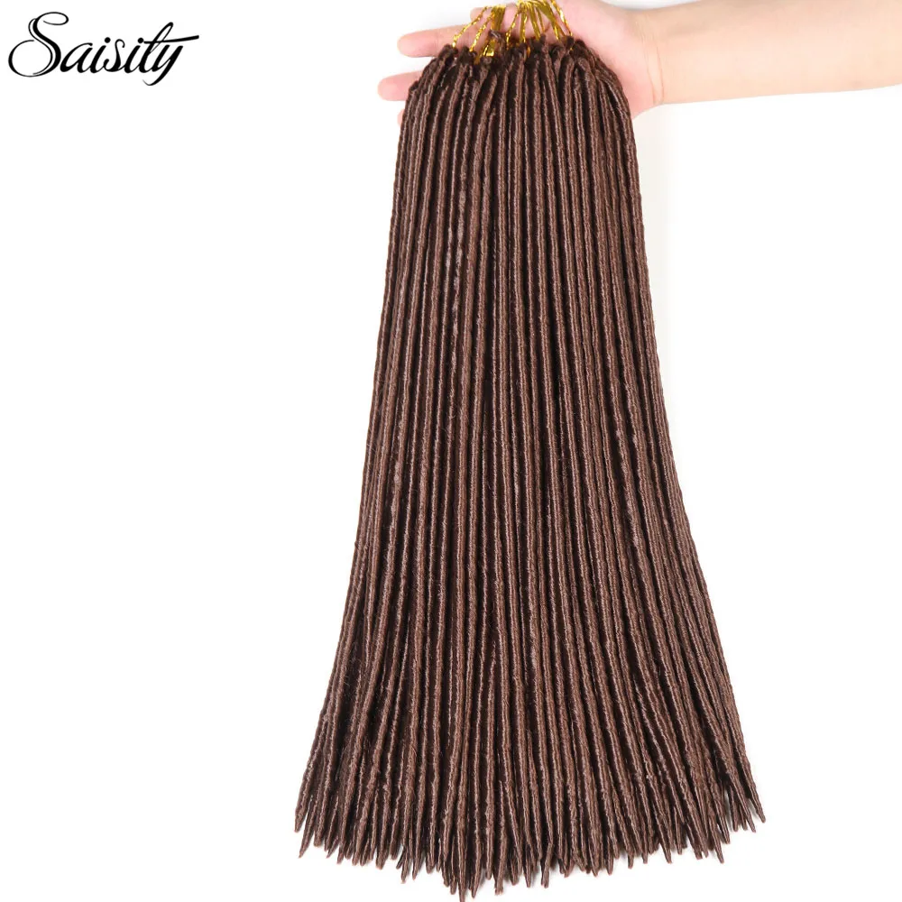 Saisity косички для вязания крючком из искусственного меха 14 &quot18&quot 24