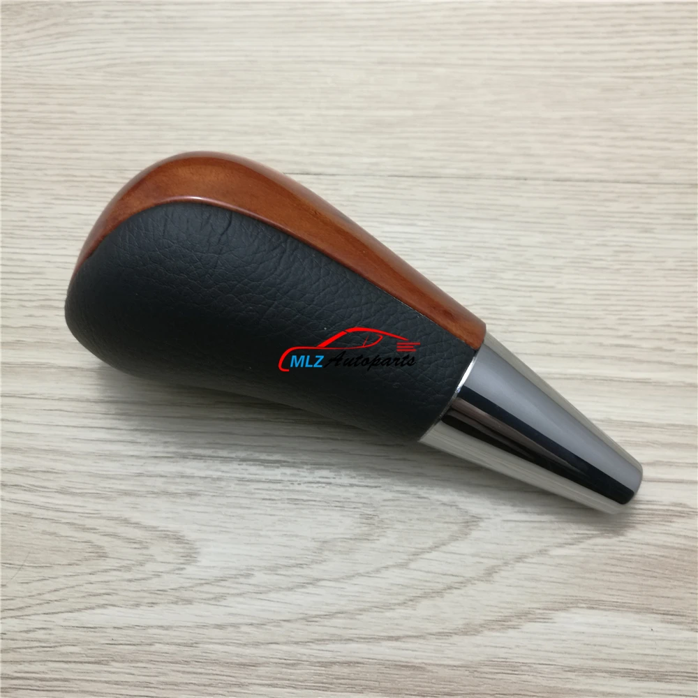 Mahogany look Car Automatic Gear Shift Knob Head Replacement For Toyota