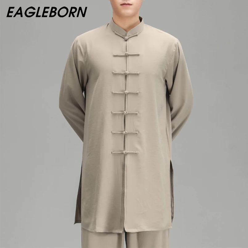 

Men Tang Suit Tai Chi Uniform Chinese Dress Set for Women Goden Dragon Suit for Men Tai Chi Costume Traditional Clothing for Men