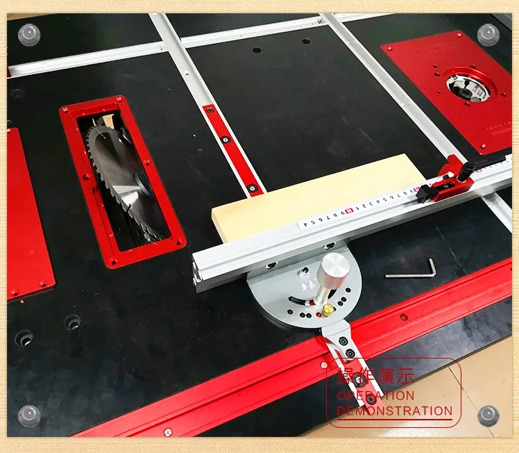 Electric Circular Saw Flip Cover Plate Flip-Floor Table Special Cover Plate Adjustable Aluminium Insert Plate for Table Saw