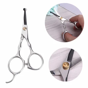 

High Quality Pet Dog Cat Stainless Steel Cutting Grooming Scissors Hair Safety Rounded Tip scissors Shears Cat Supplies