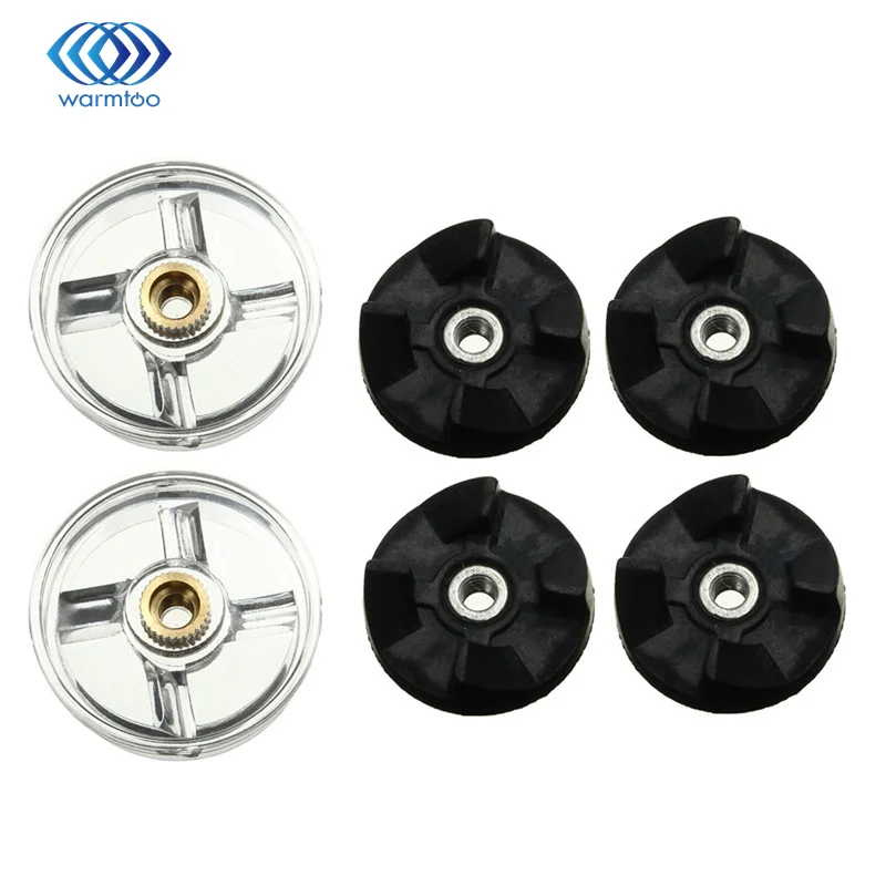 Blender Juicer Parts 2 Plastic Gear Base 4 Rubber Gear For Magic