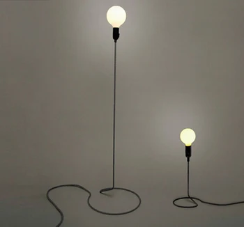 

Loft retro minimalist modern floor lamp living room dining room kitchen bedroom decorative lamp line creative study