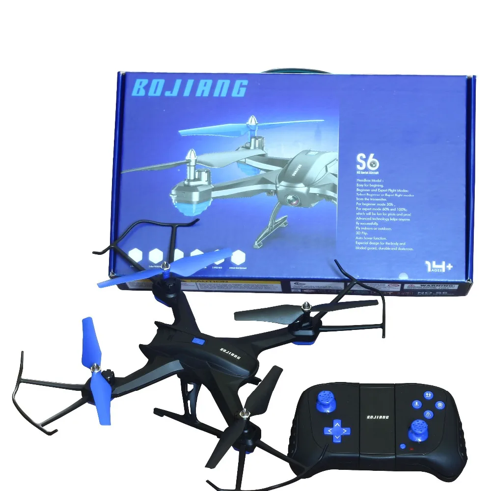 

BOJIANG S6W New Altitude Hold RC Drone Speed Conversion Helicopter One-key Return Quadcopter Real-time WIFI Rransmission FSWB