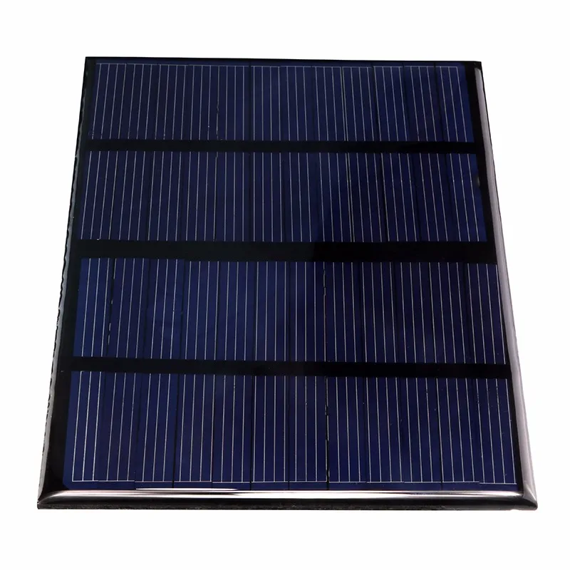 1Pc 12V 1.5W Wholesale Dropshipping MOONBIFFY Solar Panel Epoxy Polycrystaline Power Charge Module 115x85mm Mini Solar Cell