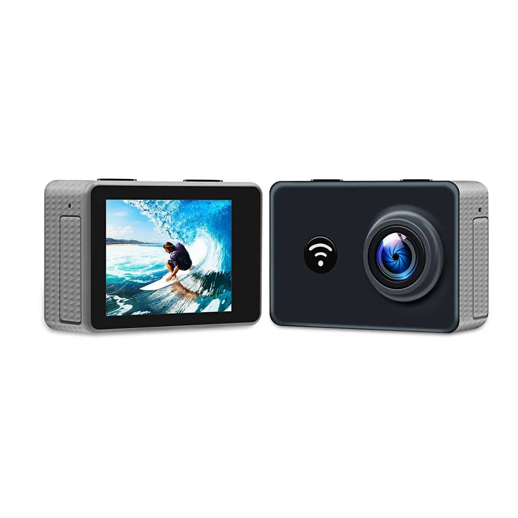 Экшн камера XTGP436 4K Wi Fi 2 4G 30fps дистанционное управление 1080P 14 МП Спортивная дюймовый