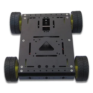 Rotoup Smart Robot Chassis Kits 4WD Motor Car Wheels Robot Platform Chassis 