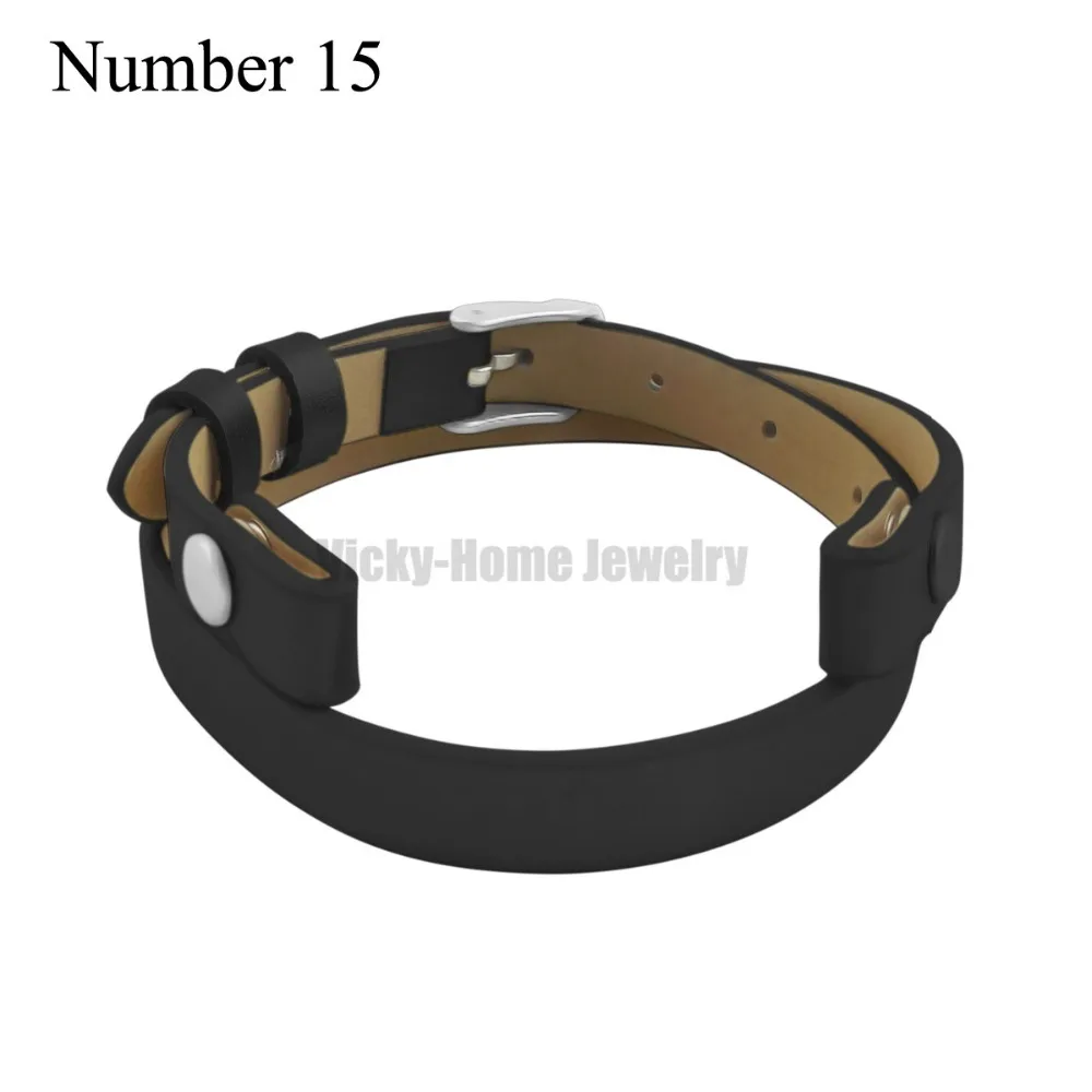 ZP-BS064-1 Diffuser Leather Locket Bracelet -