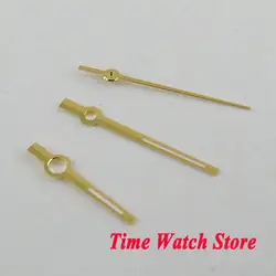 Супер световой золотые часы рук пригодный для MIYOTA 8215 8205 821A mingzhu 2813 автоматический механизм H103