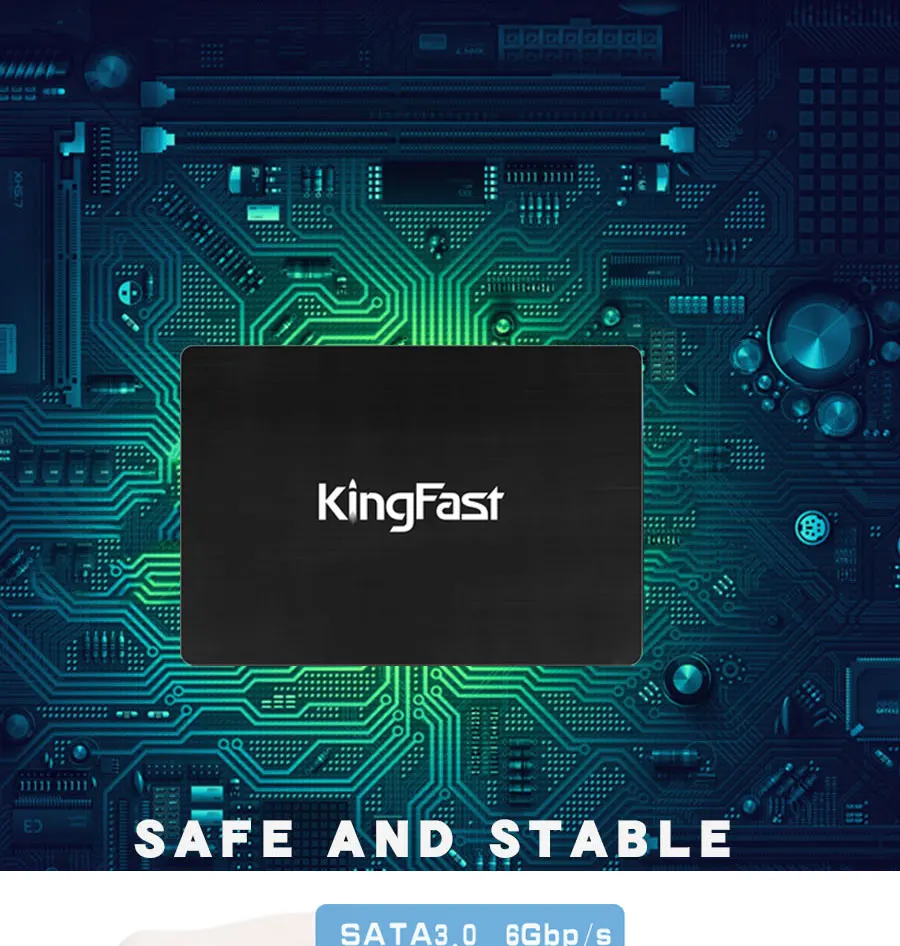 Lot of 2 KingFast F6PRO 120GB Solid State Drive