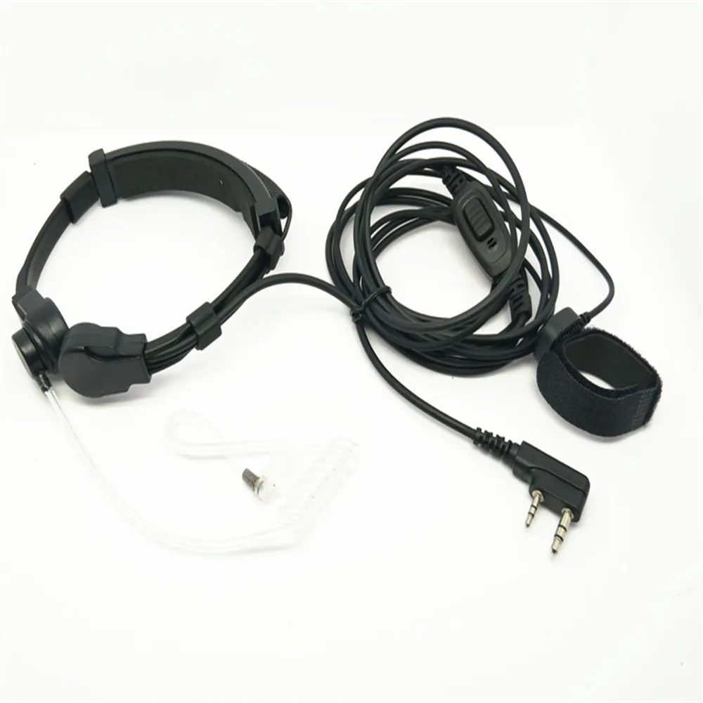 Oppxun гортани палец двойной использовать наушники для Kenwood TK 3107 TK 3307 TK-F8 TK3207 tk2207 UV5R bf888s портативная рация