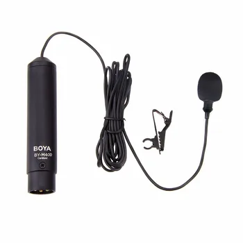 

BOYA BY-M40D Omni-Directional Lavalier Microphone for Sony Panasonic Camcorder ZOOM H4n H5 H6 BY-M4OD