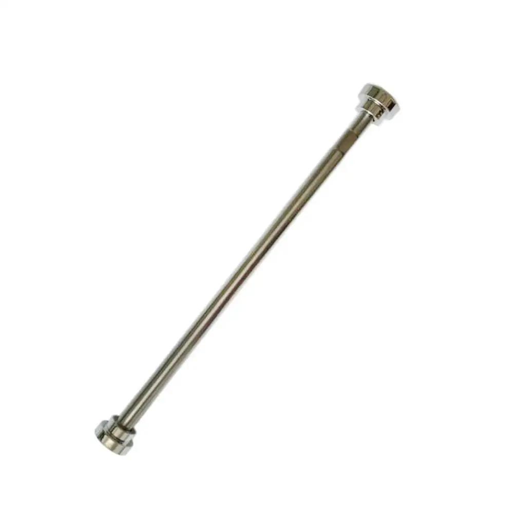 

50CM Stainless Steel Spring Punch Free Shower Curtain Rod Telescopic Rod Bathroom Pole Kitchen Curtain Hanging Rod For Home