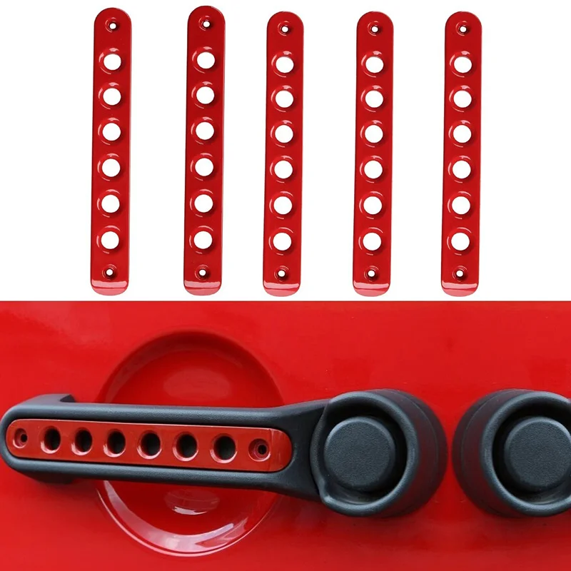 For Jeep Wrangler Accessories Side Door Grab Handle Knobs Cover Trim