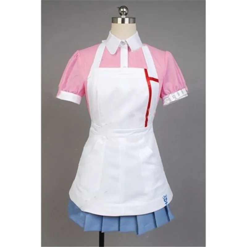 Аниме Dangan Ronpa 2 Danganronpa Mikan Tsumiki костюм для косплея| |
