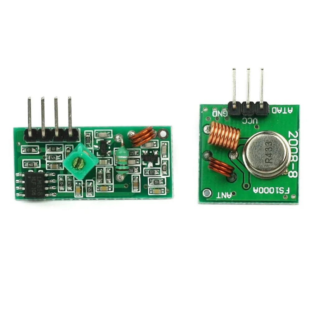 Беспроводной радиочастотный модуль передатчика и Приемник 433 МГц для Arduino Raspberry