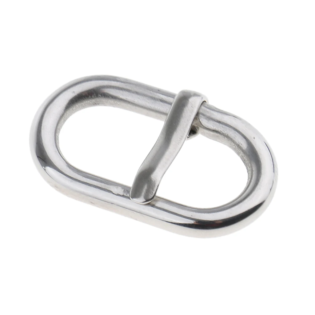 5 Piece Stainless Steel Nylon Watch Band Retainer Loop Ring with Buckle Pin 18mm-24mm Watchmaker Replacement