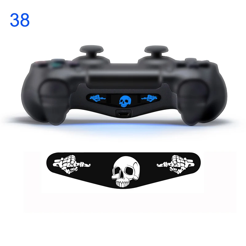 YGCDO 2 PCS Custom Game Light Bar Stickers Decal Led Lightbar Film For Sony PS4 Playstation 4 Dualshock 4 Controller YGCDO 2 PCS Custom Game Light Bar Stickers Decal Led Lightbar Film For Sony PS4 Playstation 4 Dualshock 4 Controller