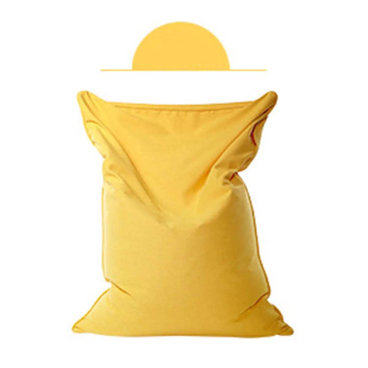 150x120 см ленивый мешок для диванов, тканевый шезлонг, кресло, сумка для дивана, чехлы для диванов, пуф, пуховый диван, татами, мебель для гостиной - Цвет: yellow