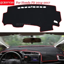 Автомобильный Стайлинг приборной панели Избегайте свет коврик полиэстер для Honda Fit- Инструмент крышка платформы защитные коврики
