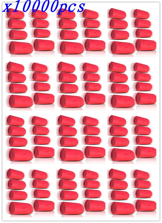 

Soft Memory Foam Ear Plug Travel Sleeping Noise Reduce Earplug RED 10000Pcs/Lot