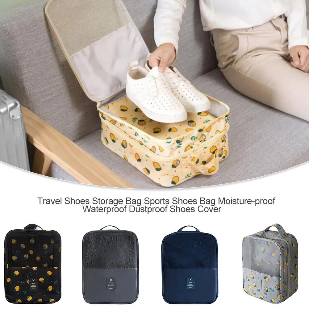 

Travel Storage Bag Set Waterproof Dustproof Shoes Cove Clothes Organizer Suitcase Pouch Bag Case Shoes Packing Cube Bag Pouch