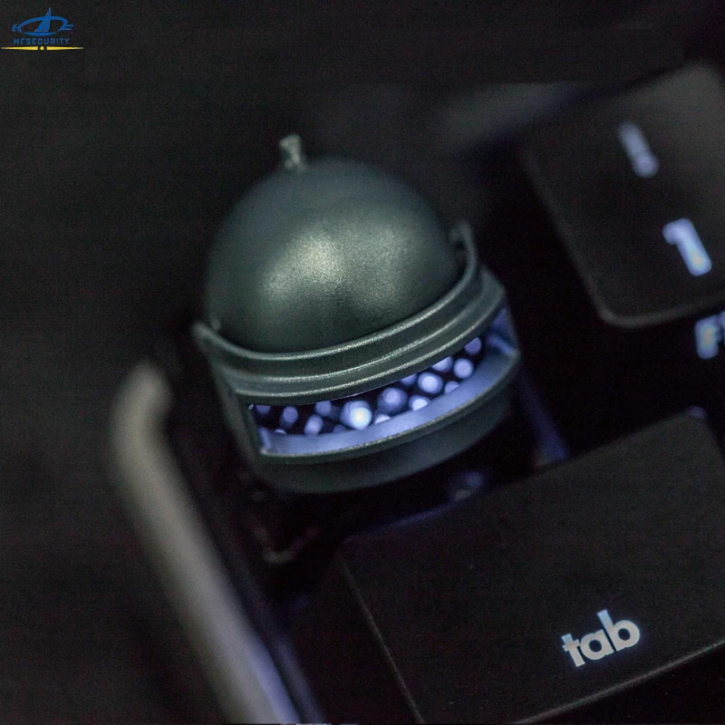 

HF OEM Height Metal Keycaps For Mechanical Keyboards Airdrop Box Flip-front 3 Level Helmet Pan Aluminum ESC Gaming Keycap