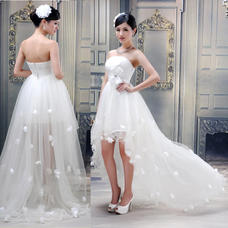 Vestidos de novia cola de pato Clearance