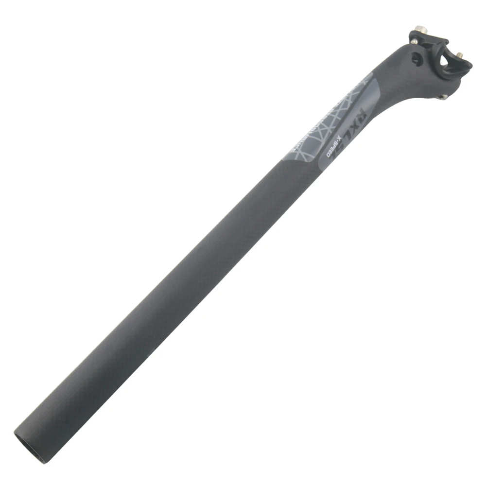 RXL SL Bicycle Seat Post 27.230.831.6mm Carbon Seatpost Mtb Bike Offset 25mm 3K Matte RedGrey Seatposts carbon  (6)