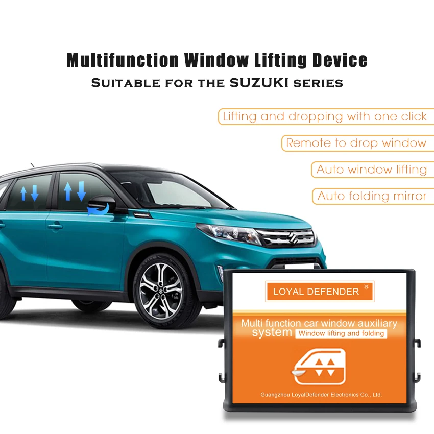 NEW auto window closer system Intelligent window lifting device CANBUS socket car window closing