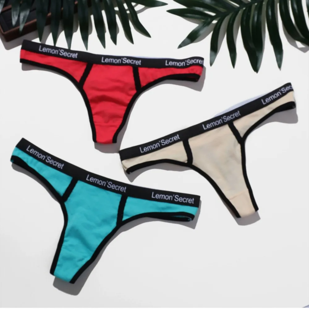 luckymily Plus Size Sexy Women's Underwear G-String Thongs Letter Womens Intimates Femme Seamless String Low Waist Women Panties luckymily Plus Size Sexy Women's Underwear G-String Thongs Letter Womens Intimates Femme Seamless String Low Waist Women Panties