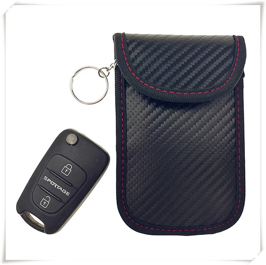 

car key Bag Cover Signal Pouch Keys Radiation Protection for Toyota V Hilux Land Cruiser Avanza Carina Celica Corona