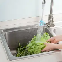 Пластик 360 Вращающийся Регулируемый кран фильтр для кухни ванной водосберегающий кран экономизатор очиститель воды фильтр