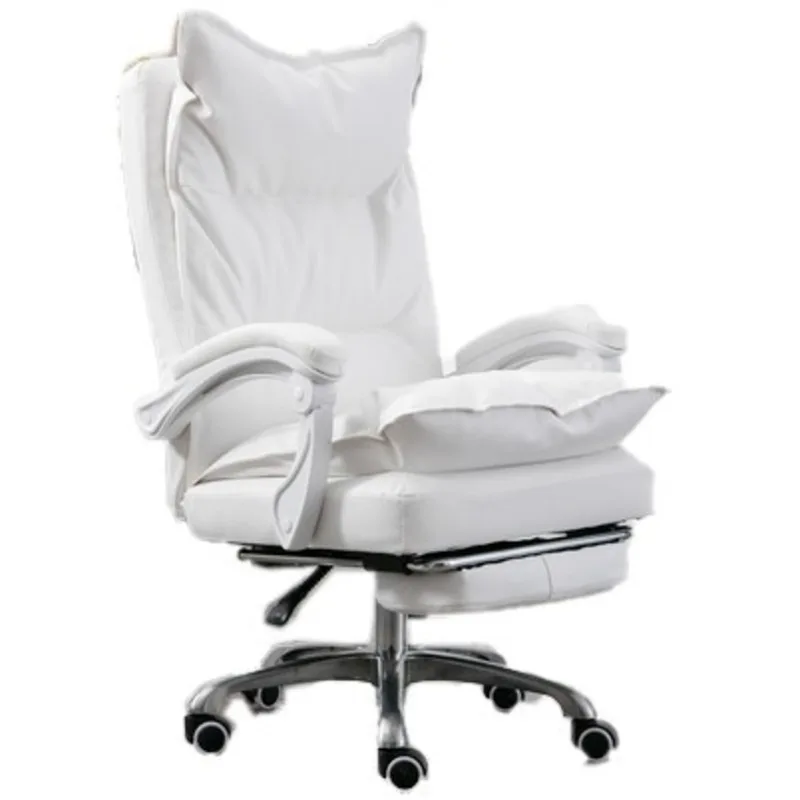 

Luxury Quality 515b Office Esports Gaming Live Boss Chair Synthetic Leather Wheel With Footrest Ergonomics Household Steel Feet