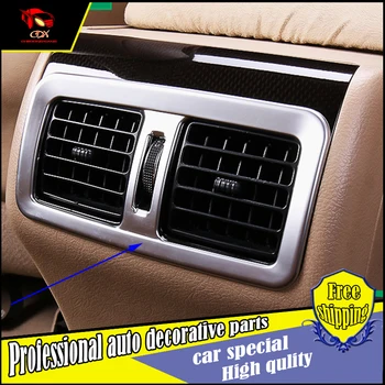 

Car Styling ABS Chrome Air Outlet Trim For Toyota Camry 2012-2016 Storage Box Rear Air Outlet Cover Trim Decorate Accessories