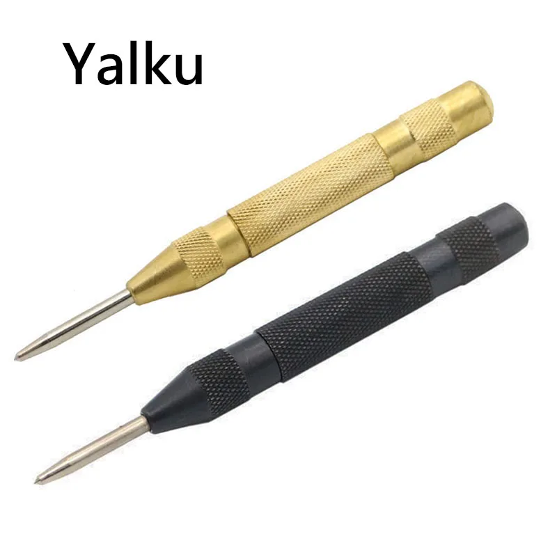 Hot Automatic Center Punch Spring Loaded Chrome Rivet Screw Auto Mark