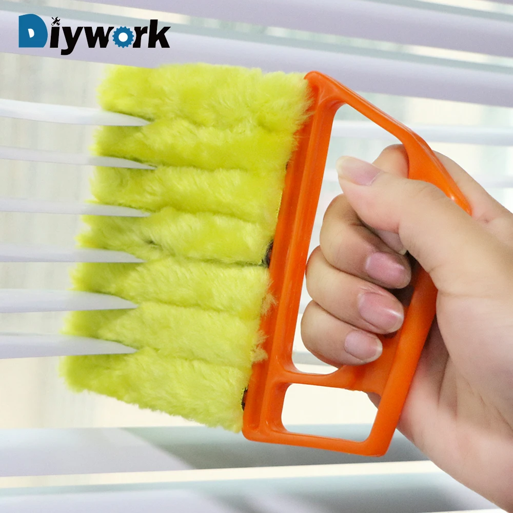 DIYWORK кондиционер Щетка Очиститель полезные жалюзи щетка Duster легкий инструмент для чистки кухонных окон жалюзи