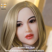 NEW WMDOLL Top Quality Silicon Love Doll Head For Realistic Sex Dolls TPE Heads With Oral Sexy Can Fit Body From 140cm To 172cm